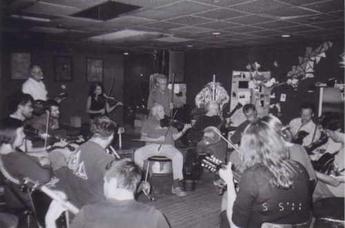 Old-Time Jam at Nightlight, Chapel Hill, NC.  Photo credit: Emily Hilliard